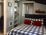 Bedroom with Double and Bunk Beds